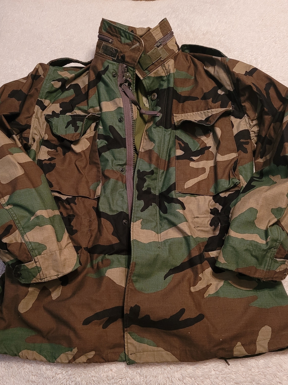 Vintage US Military M65 Jacket, Size Medium